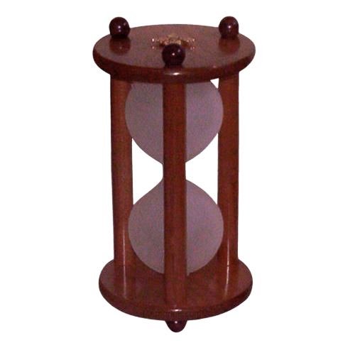 Hourglass Cherry Keepsake Urn