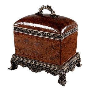 Olde World Chest Porcelain Cremation Urn