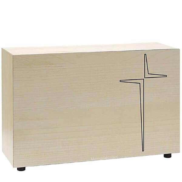 Chic Cross Memorial Cremation Urn