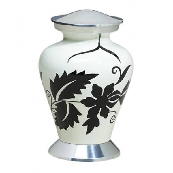 Chic Metal Cremation Urn