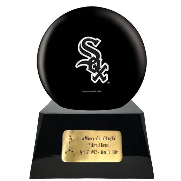 Chicago White Sox Baseball Sphere Cremation Urn