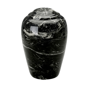 Grecian Ebony Infant Cremation Urn