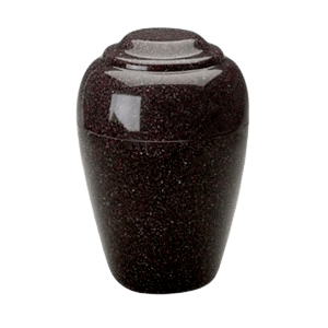 Grecian Kodiak Brown Granite Cremation Urn