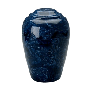 Grecian Navy Infant Cremation Urn