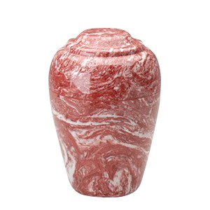 Grecian Rose Marble Cremation Urn