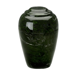 Grecian Verde Marble Cremation Urn