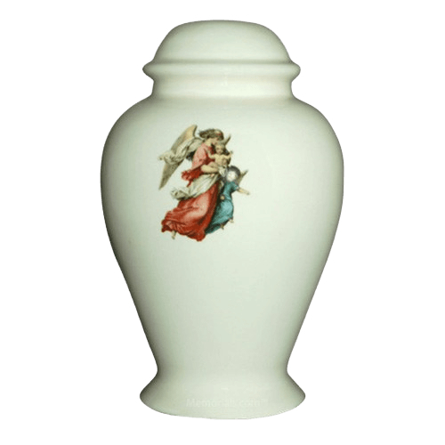 Angel Ivory Child Cremation Urn