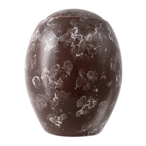Chocolate Marble Ceramic Urn