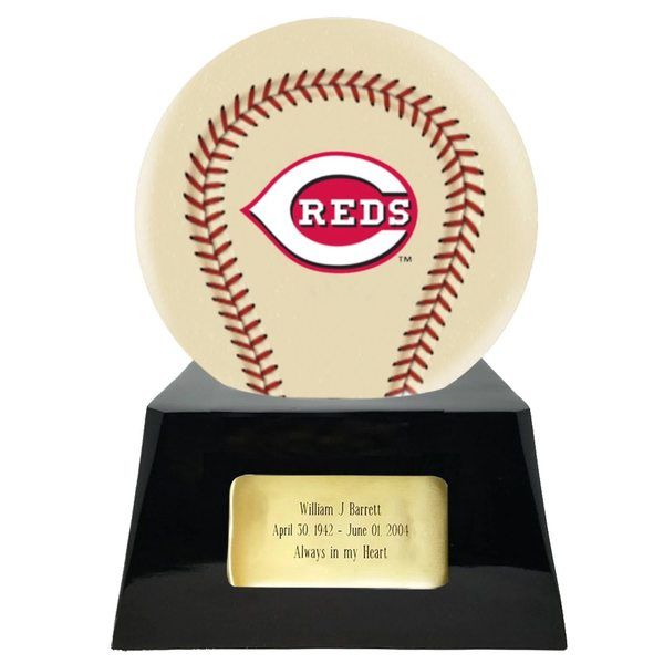 Cincinnati Reds Baseball Cremation Urn