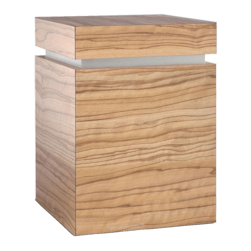 Clarity Olive Cremation Urn