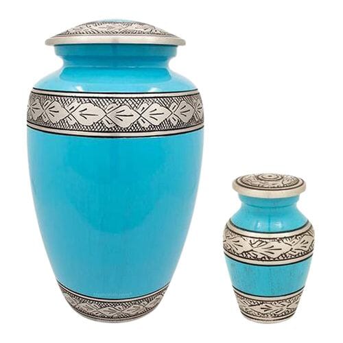 Classic Blue Cremation Urns