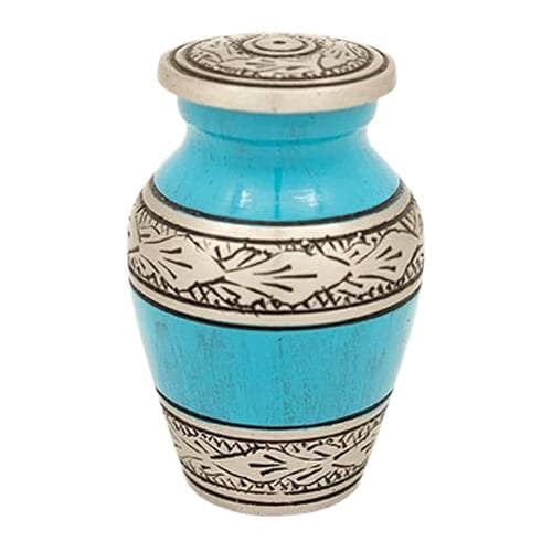 Classic Blue Keepsake Urn