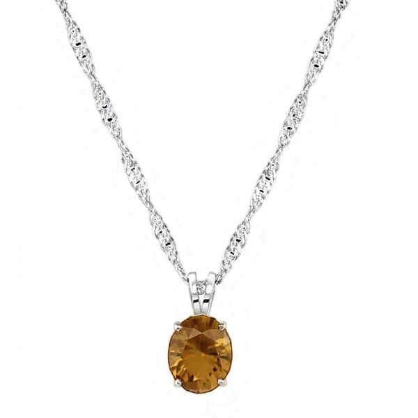 Classic Brown Cremation Diamond Necklace