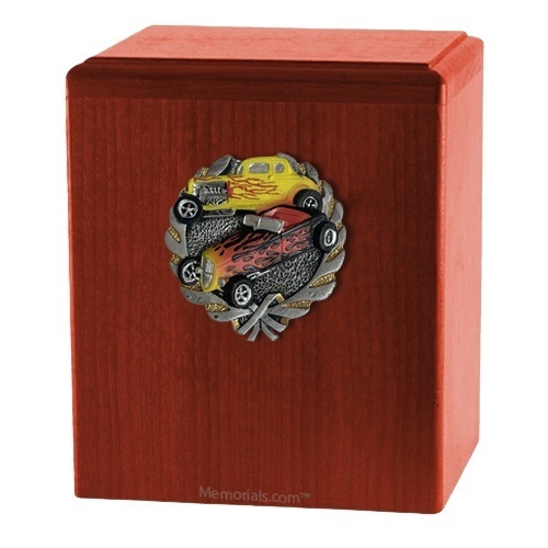 Classic Car Cherry Cremation Urn