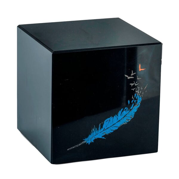 Classic Feather Cremation Urn