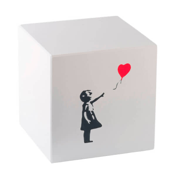 Classic Heart Balloon Cremation Urn