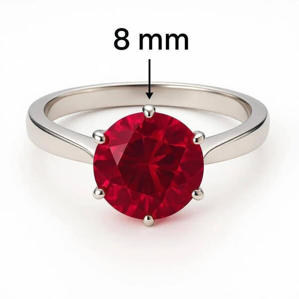 Classic Passion Cremation Diamond Ring