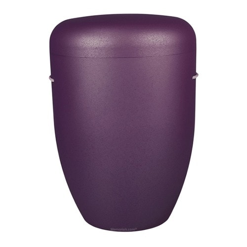 Classic Purple Biodegradable Cremation Urn