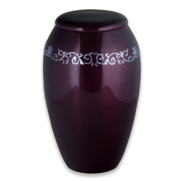 Classic Red Cremation Urn