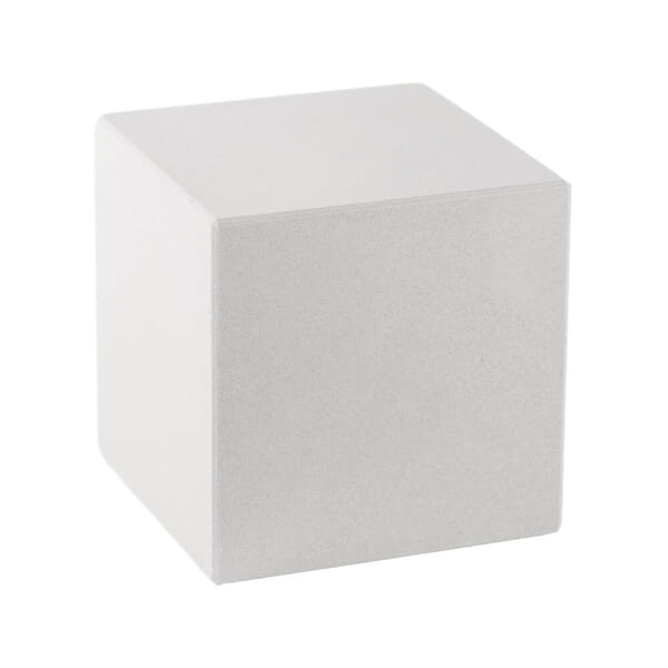 Classic White Cube Cremation Urn