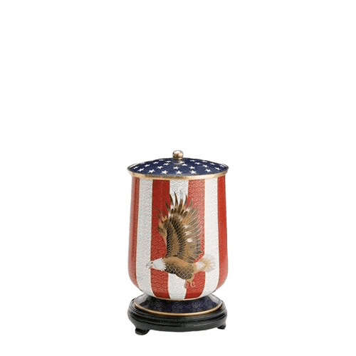 Patriot Small Cloisonne Urn