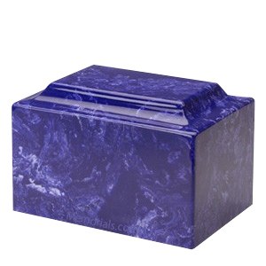 Cobalt Marble Cremation Urns