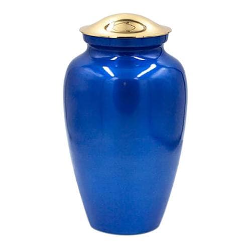 Cobalt Cremation Urn