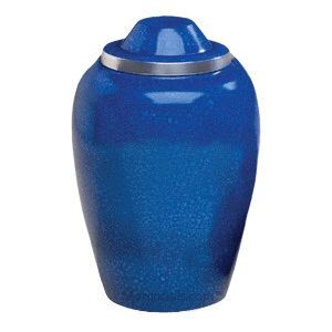 Glacier Blue Cremation Urn