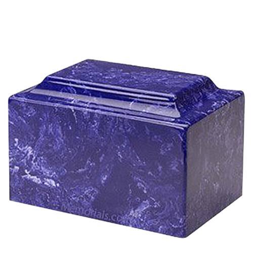 Cobalt Marble Individual Urn