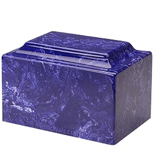 Cobalt Marble Oversized Urn