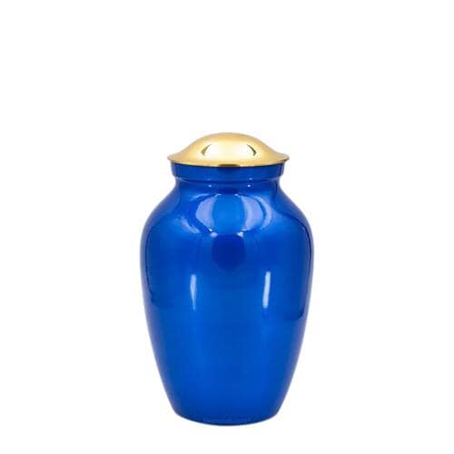 Cobalt Medium Cremation Urn