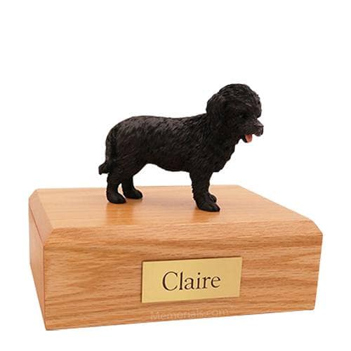 Cockapoo Black Medium Dog Urn