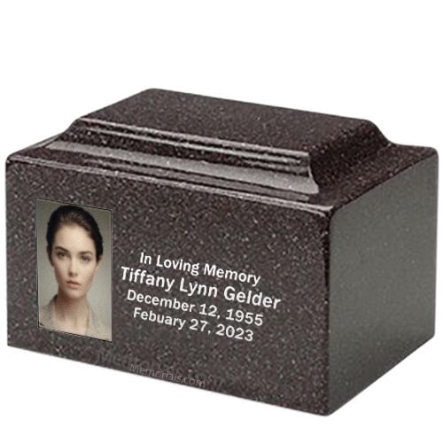 Compassion Granite Photo Urn