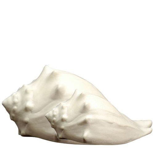 Conch Shell Ceramic Pet Urns
