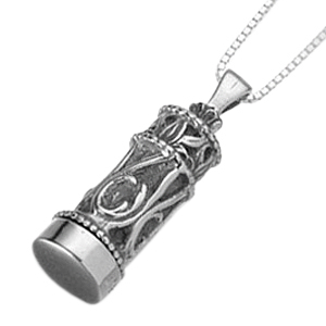 Chromate Filigree Cremation Pendant