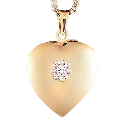 Diamond Heart Keepsake Jewelry II