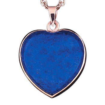 Lapis Lazuli Heart Keepsake Jewelry