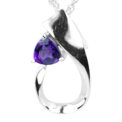 Amethyst Cremation Jewelry