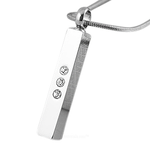 Stainless Classic Cremation Jewelry