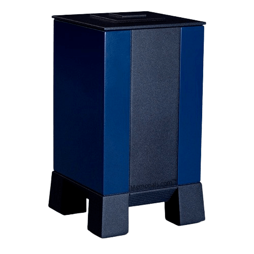 Blue & Black Modern Cremation Urns