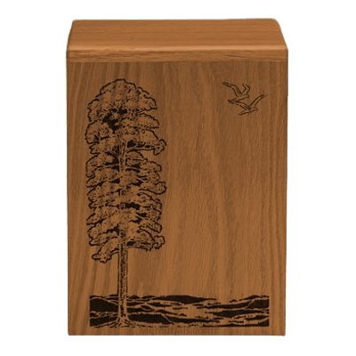 Eternal Tree Walnut Cremation Urn