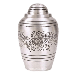 Pewter Bouquet Cremation Urn