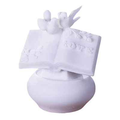 Open Bible Keepsake Cremation Urn