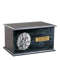 Evermore Black Marble Urn