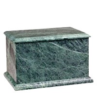 Evermore Green Marble Urn