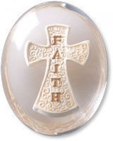 Faith Cross Comfort Stone Keepsake