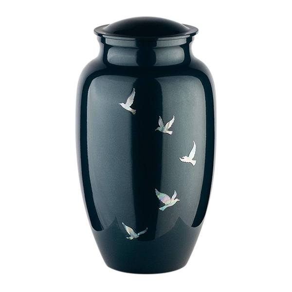 Crossing the Ocean Metal Urn