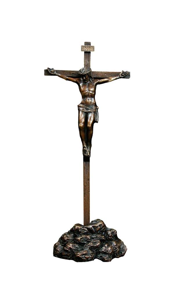 Crucifix Keepsake Cremation Urn