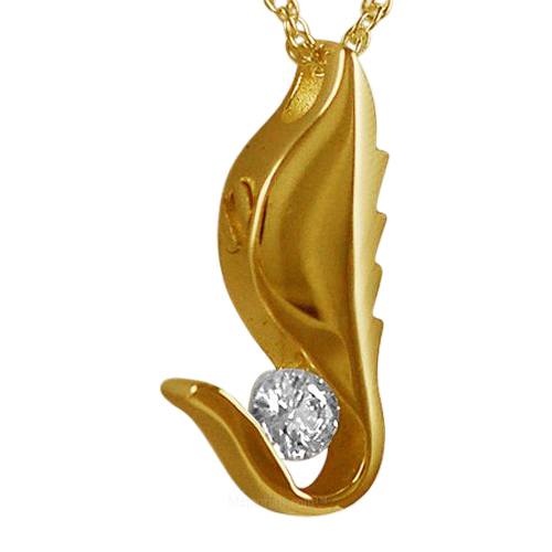 Crystal Slider Wing Keepsake Pendant II