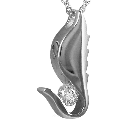 Crystal Slider Wing Keepsake Pendant III